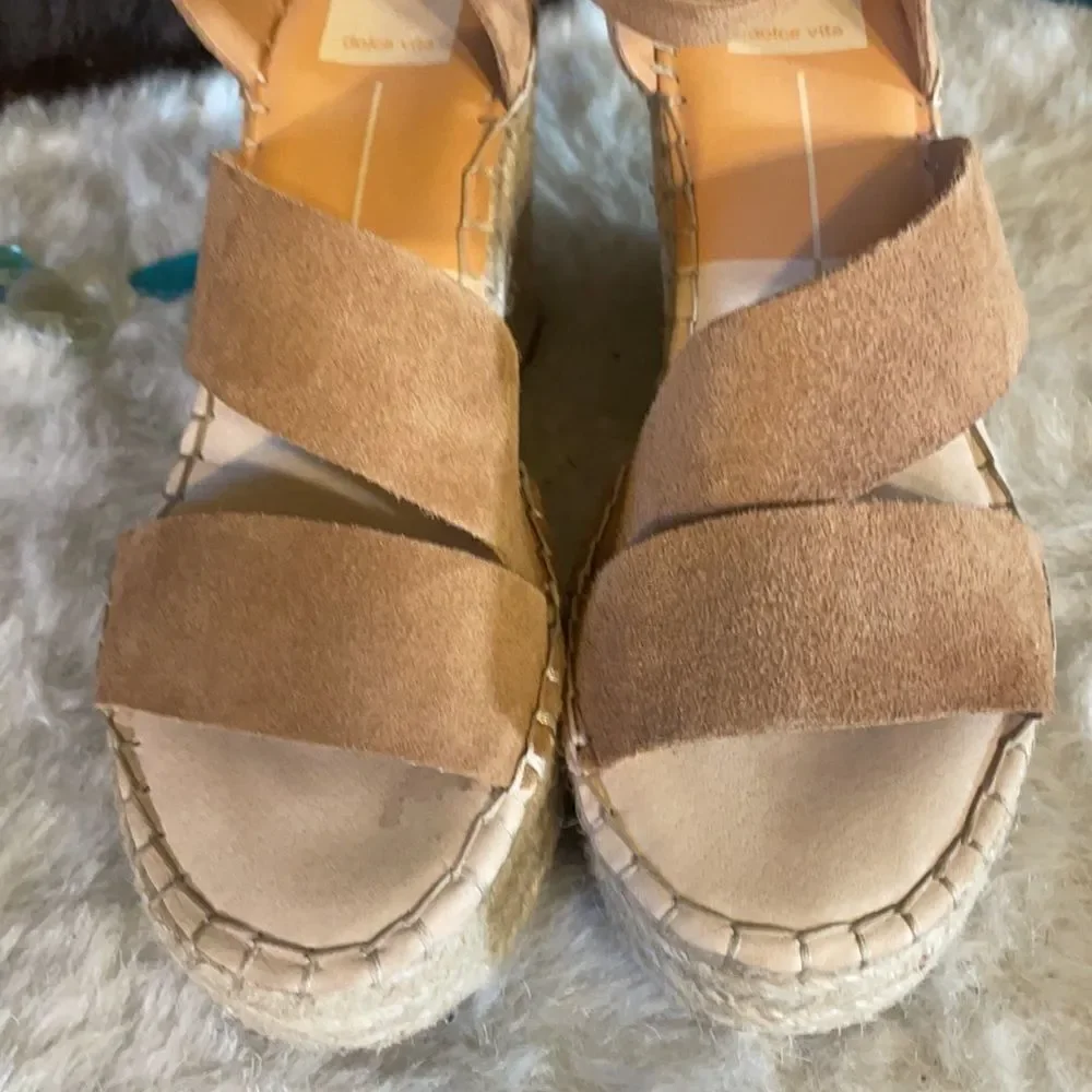 Dolce Vita Shayla espadrille  wedges 8.5 (5137)